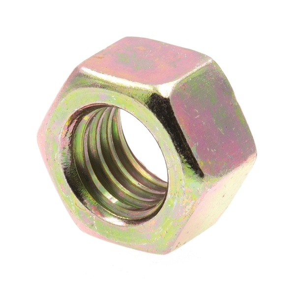 Prime-Line Hex Nut, 3/8"-16, Steel, Grade 8, Zinc Yellow, 50 PK 9086941 - main